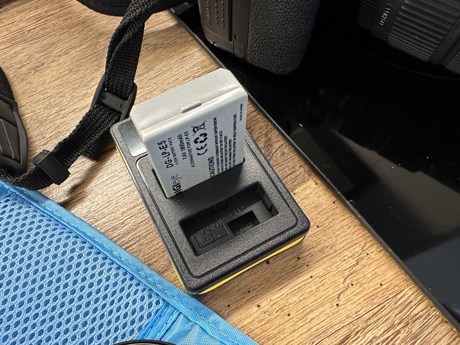 Canon EOS 450D (Rebel XSi) с обективи и аксесоари