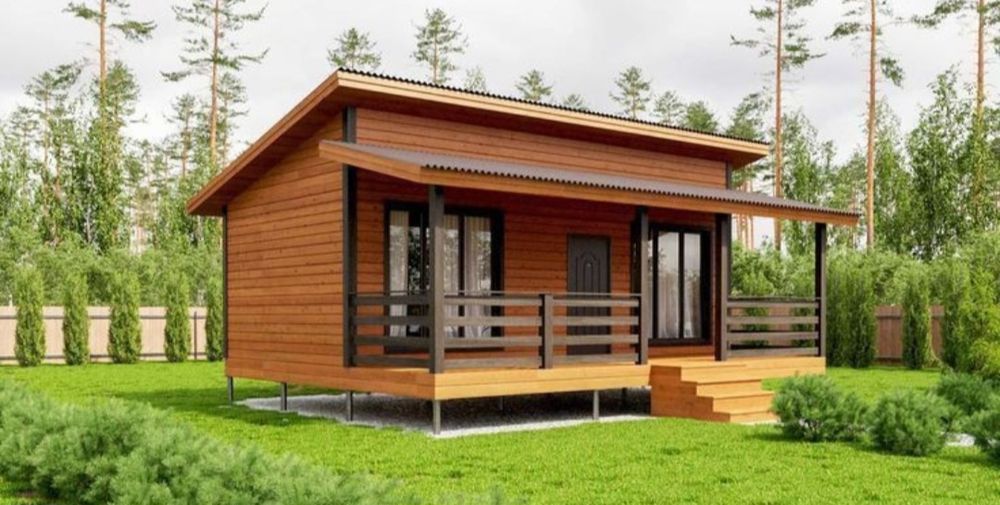 Vând  cabane din lemn acceptam și variante auto