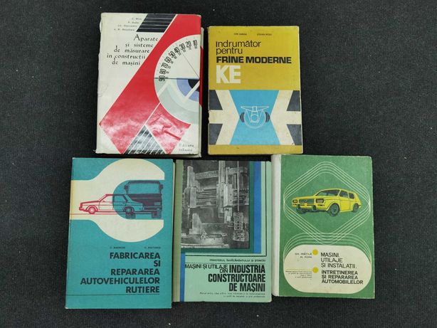 Carti vechi despre autovehicule. Industria constructoare de masini.