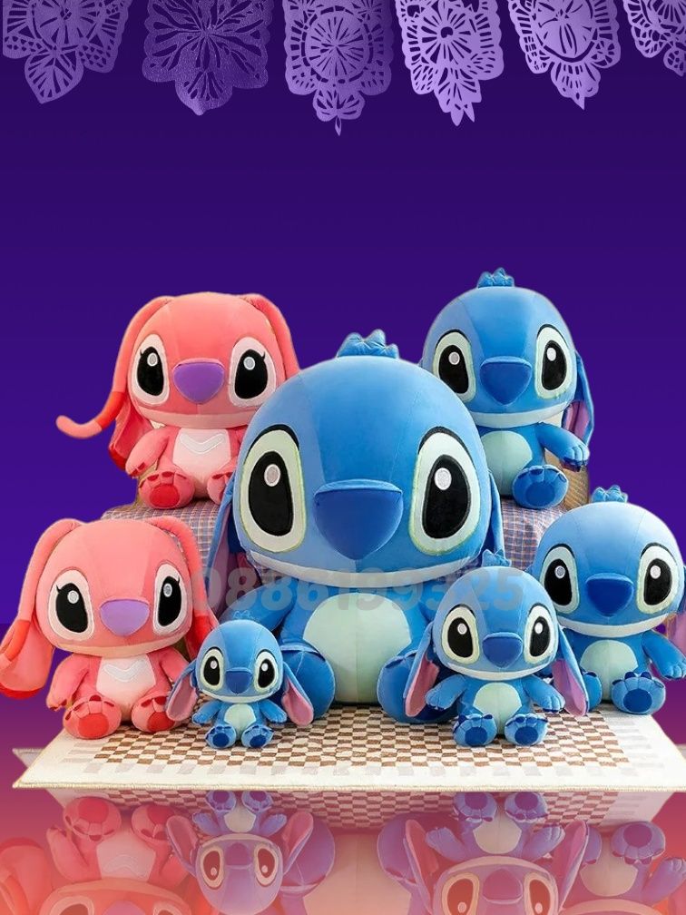 Голяма плюшена играчка Лило и Стич, 20-120см Голям плюшен Стич Stitch