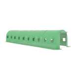 Solar de grădină 10x3x2m, polietilenă 180 g/m2 UV+, țeavă 26 * 0.9mm