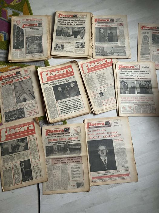 Colectie ziare Flacara