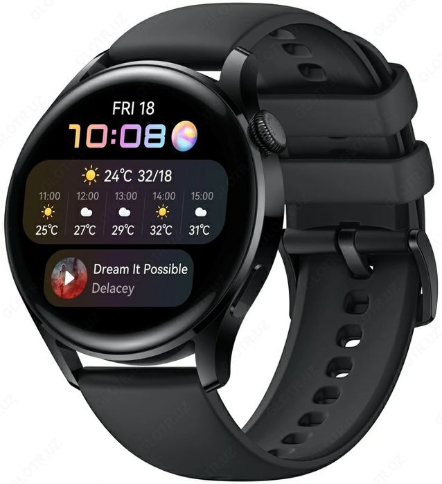 Флагманские премиальные смарт часы HUAWEI WATCH 3 active с eSim GPS