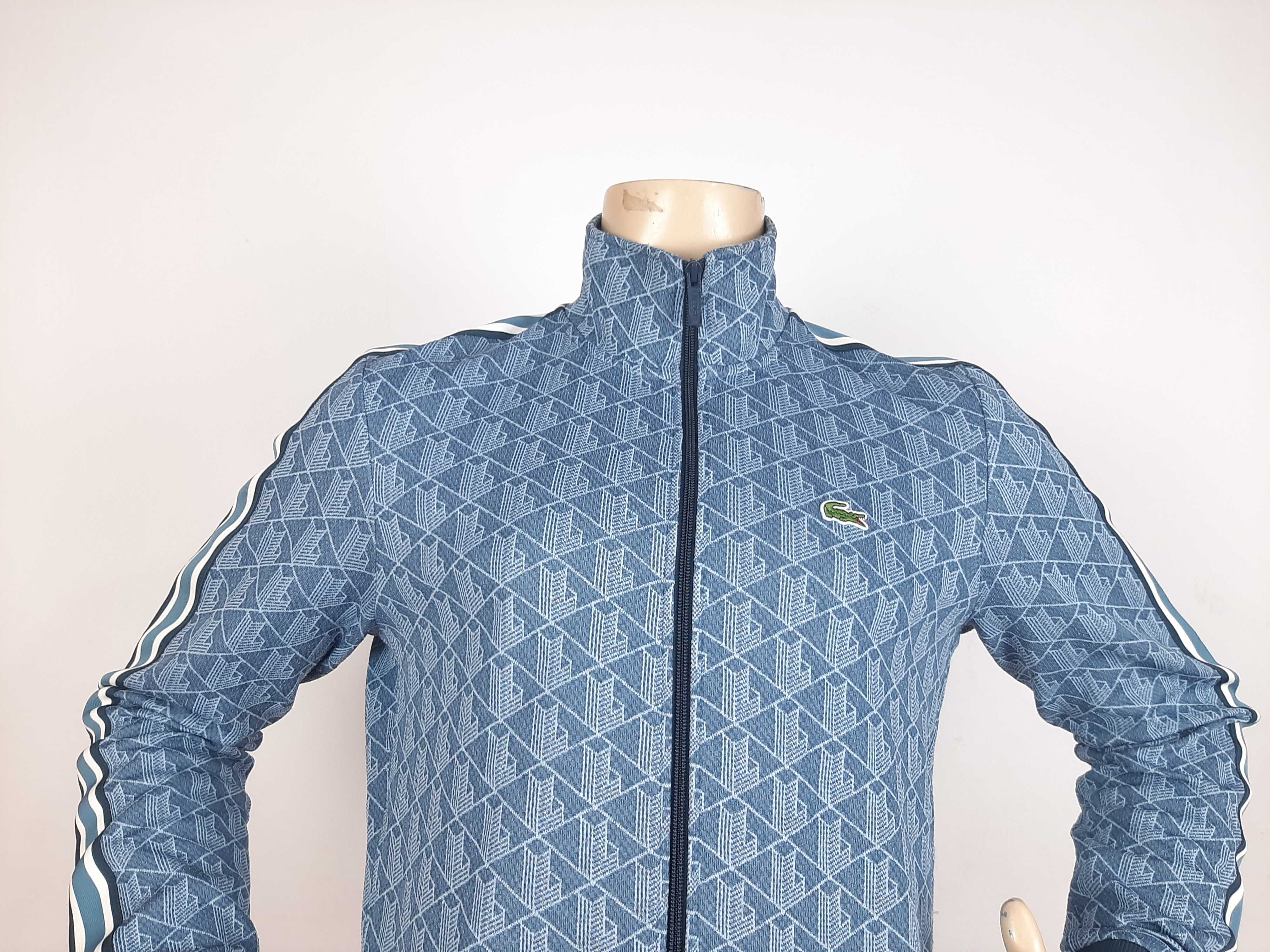 Lacoste Monogram Track Jacket - Оригинално мъжко горнище р-р M
