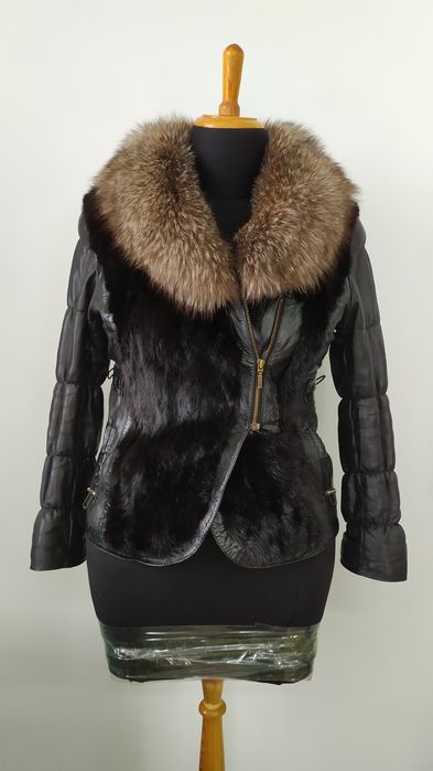 Продаю куртку из норки и кожи