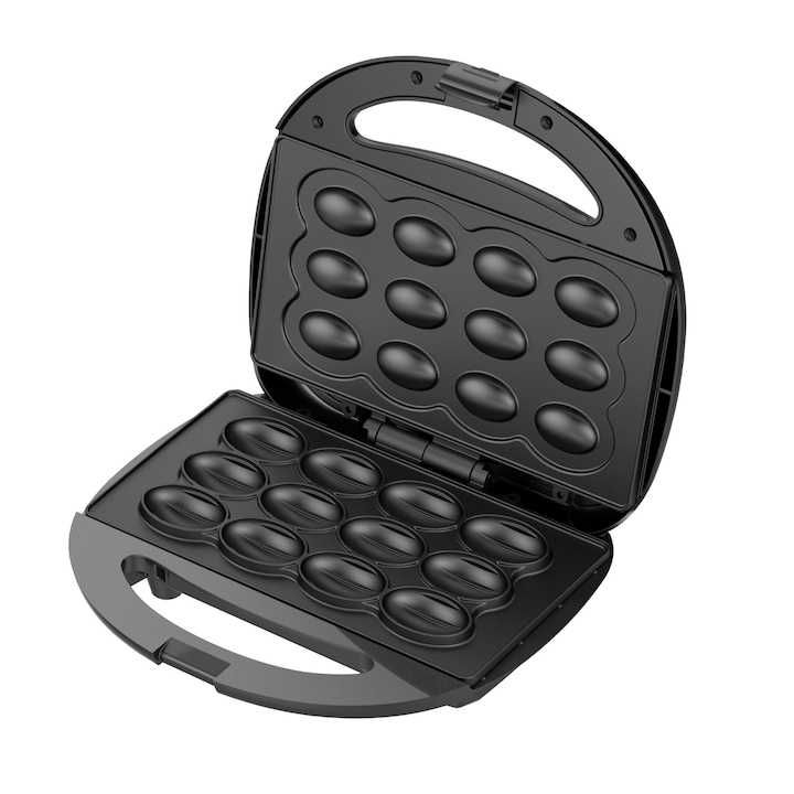 Aparat pentru copt in forma de coji de nuci,12 forme,1200W,nou
