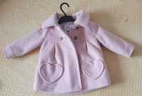 Palton fetita roz