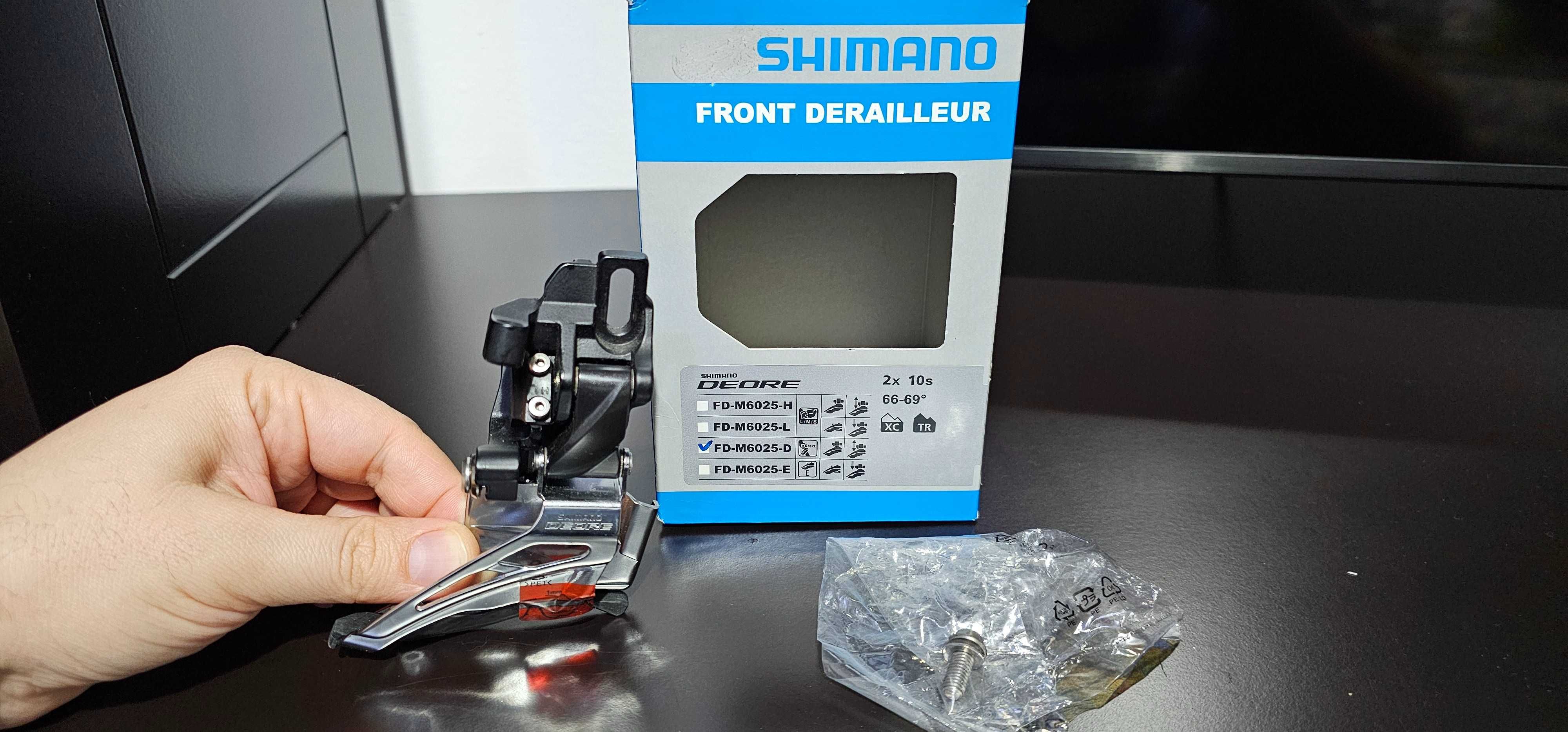 Schimbator Shimano Deore fata 2x10 FD M6025 D