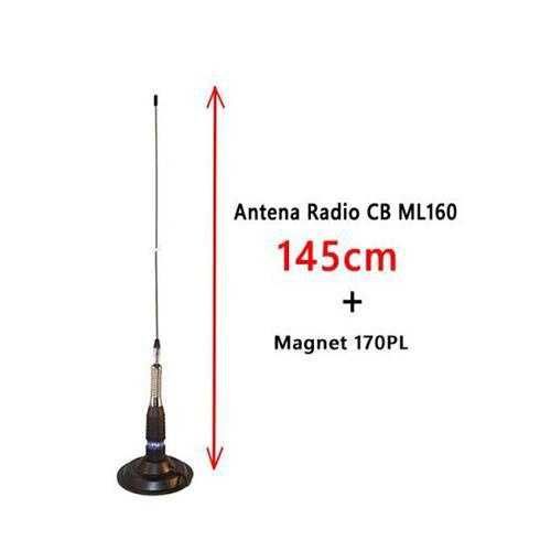 Antena Statie Radio CB Megawat PNI Storm Avanti + Baza Magnet si Cablu