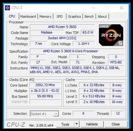 Геймърски компютър AMD Ryzen 5 3600 24gb SSD  GTX 1070 8gb