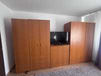 Mobila dormitor cu pat si birou