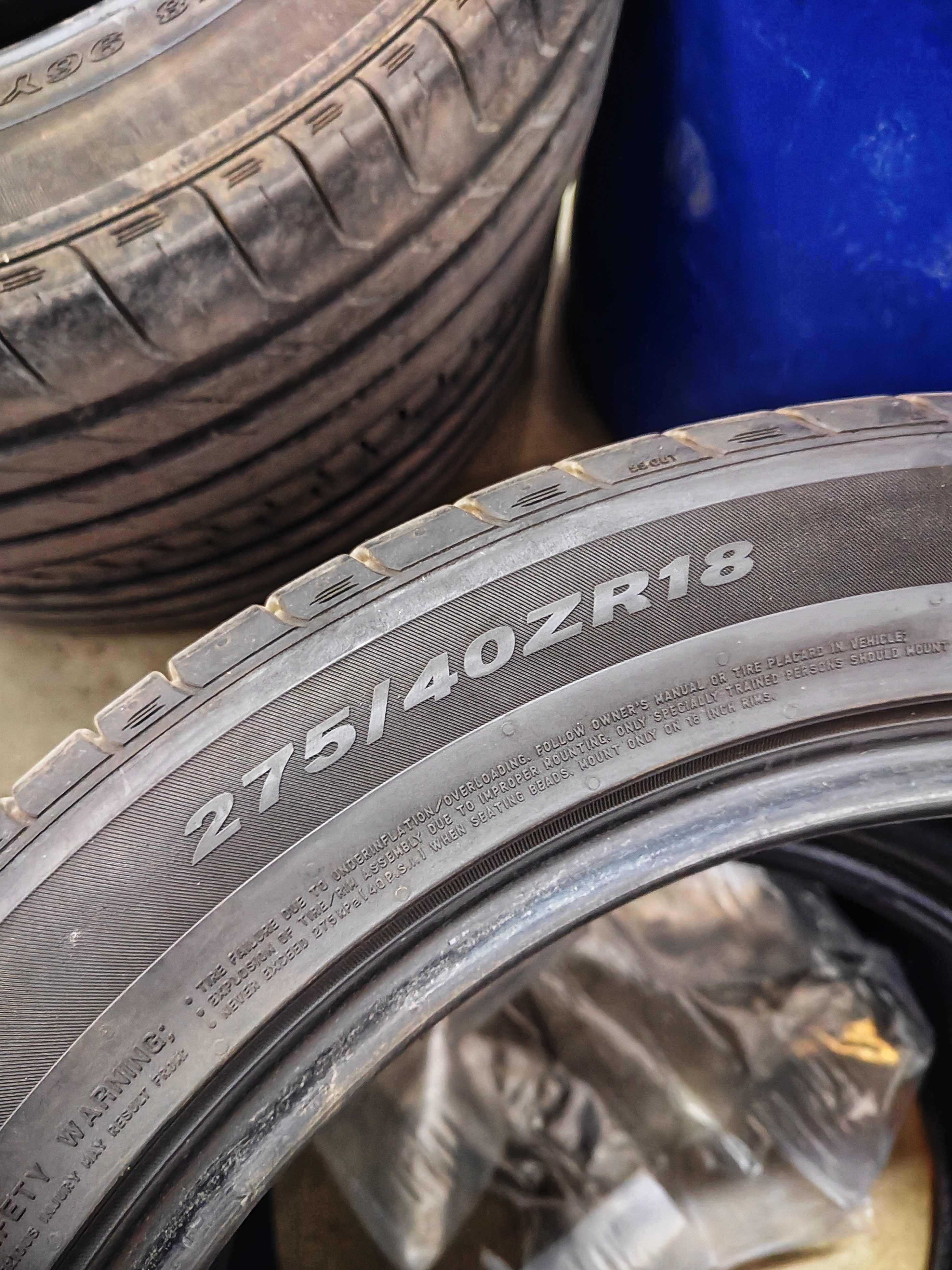спорт пакет 245/45/18 и 275/40/18 NEXEN N'Fera SPORT дот23