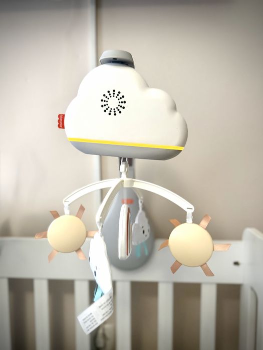 Светеща музикална въртележка Fisher Price, нощно небе