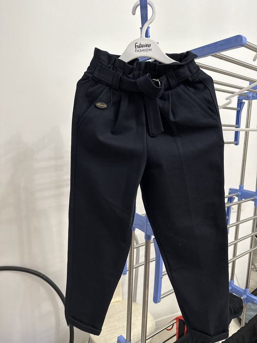 Очень стильные брюки с начесом на 7 лет