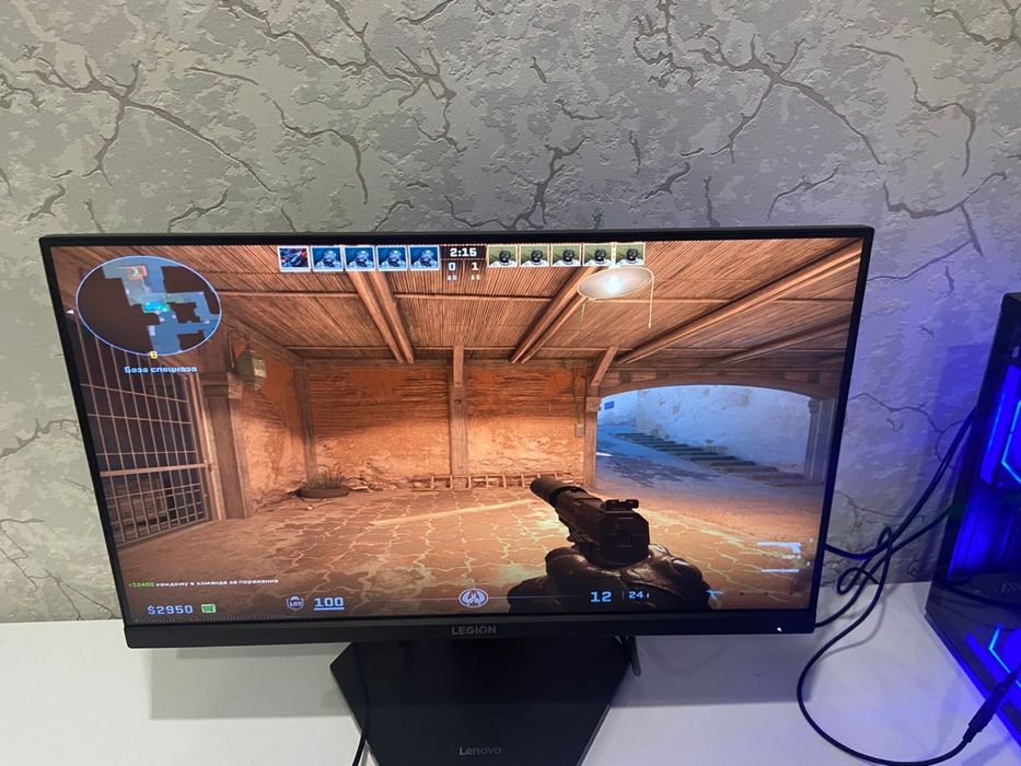 Монитор 24.5" Lenovo 67D4GAC3EU черный