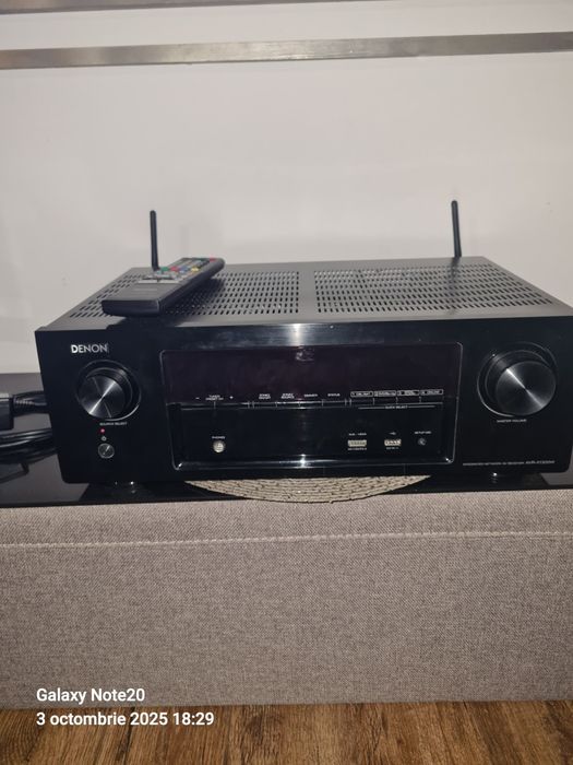Receiver denon avr x1300w bluetooth,usb,internet radio+ boxe jbl .