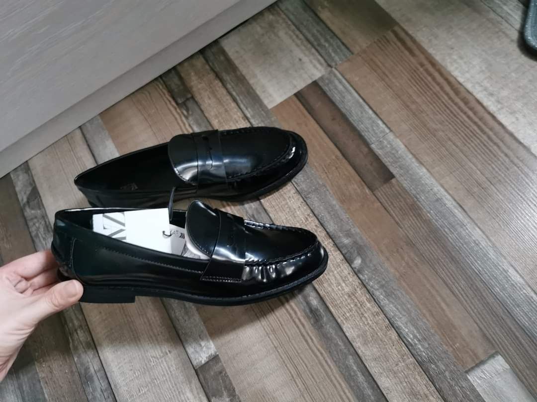 Mocasini zara mas 37