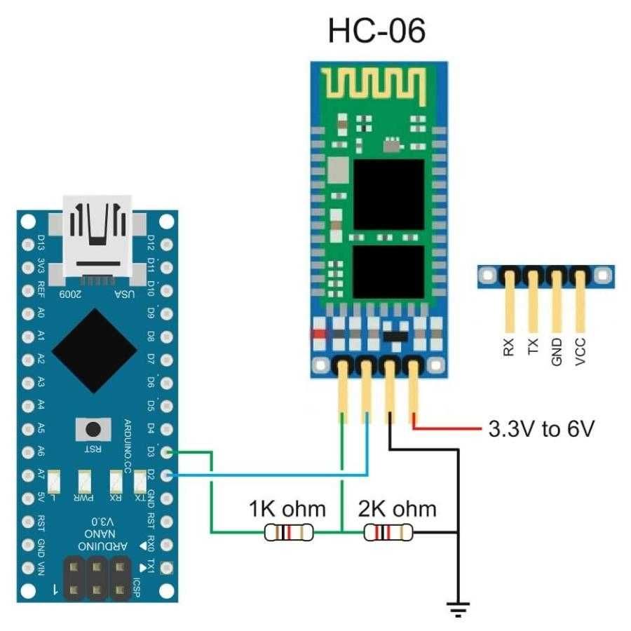 Модуль Bluetooth для Arduino HC-06