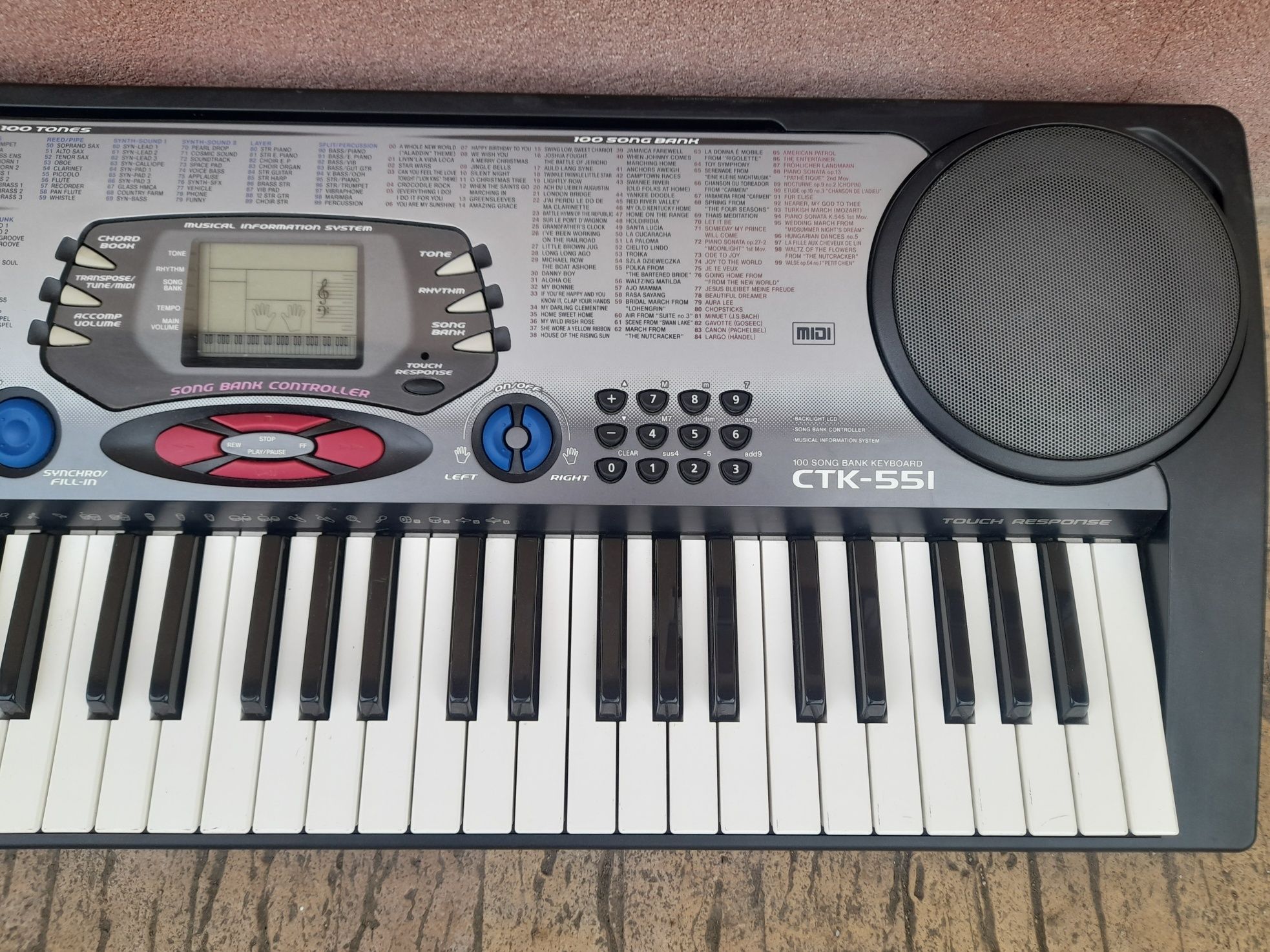 Casio CTK-551 orga electronica