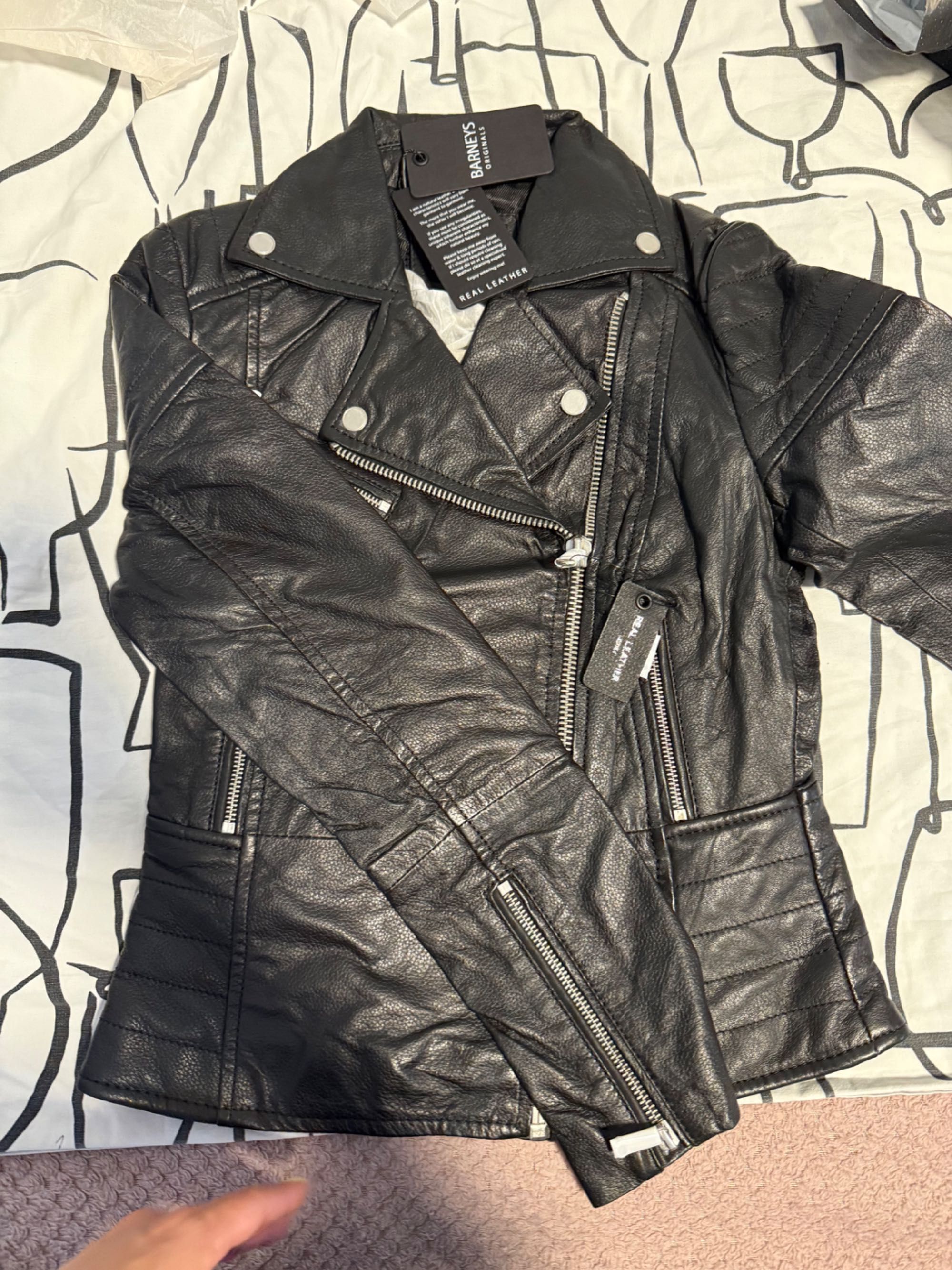 Дамско яке естествена кожа Barneys Original