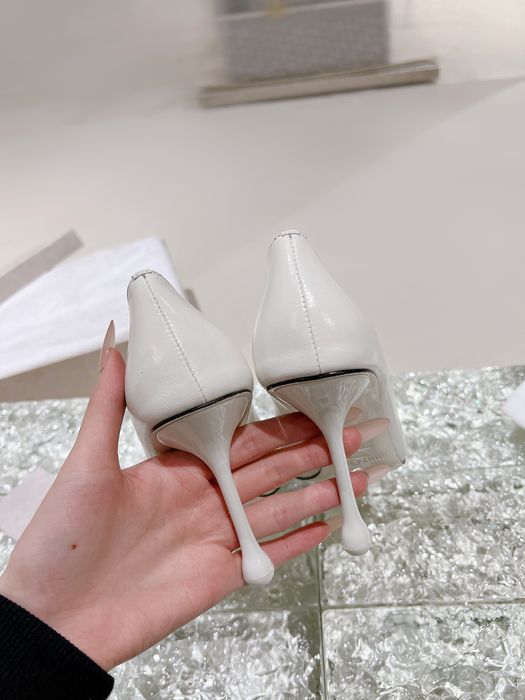 Pantofi Jimmy Choo albi marimi 35-40, tip Premium