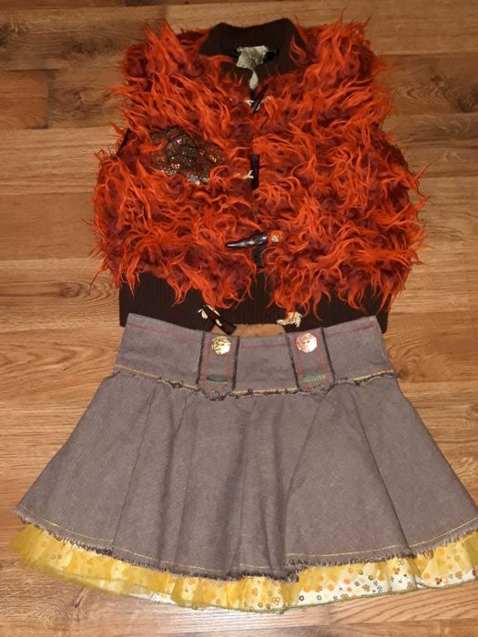 Детска пола Miss Sixty и подходящо елече за ръст 128