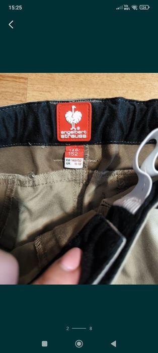 Pantaloni lucru Engelbert Strauss copii 146-152(11-12 ani)