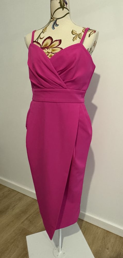 Rochie fucsia de ocazie, marimea M