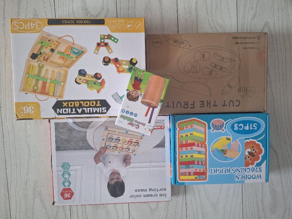 Jucarii de lemn, noi- toate 5 - 200 lei