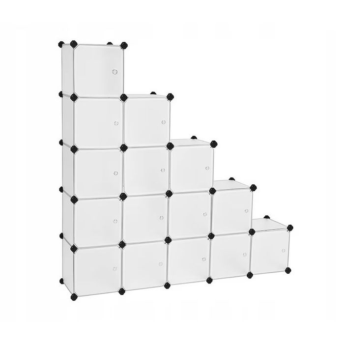 Модулен рафт от 16 кутии SONGMICS 432L