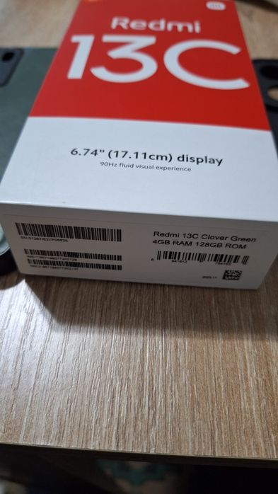 Xiaomi Redmi 13C /128gb. 4gb ram.