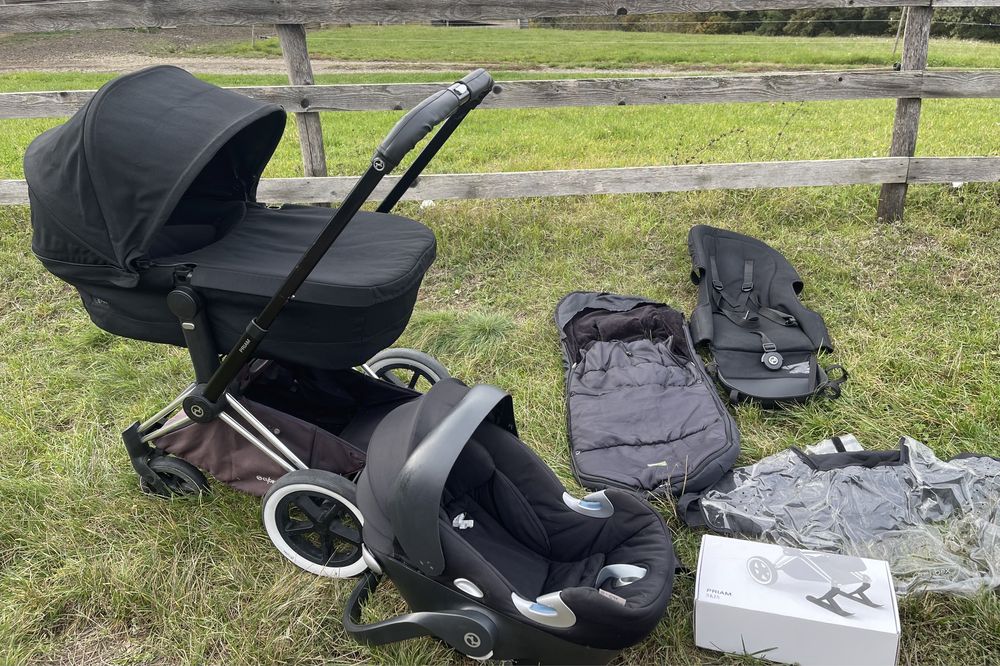 Carucior Cybex Priam Platinum 3 in 1( set complet) plus accesorii