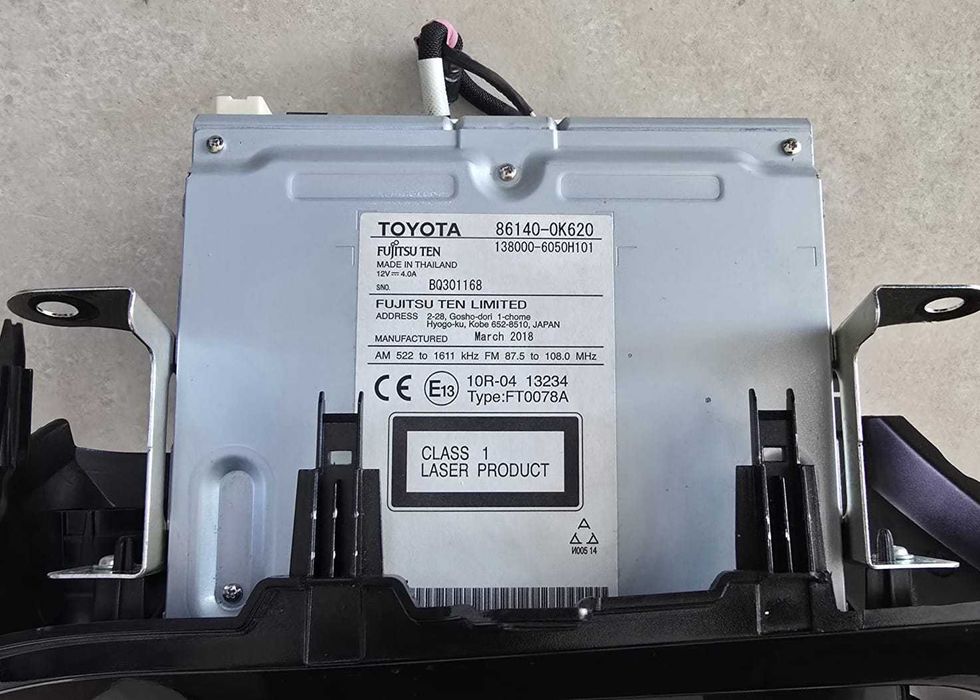 Navigatie originala Toyota Touch 2 with Go pentru Toyota Hilux