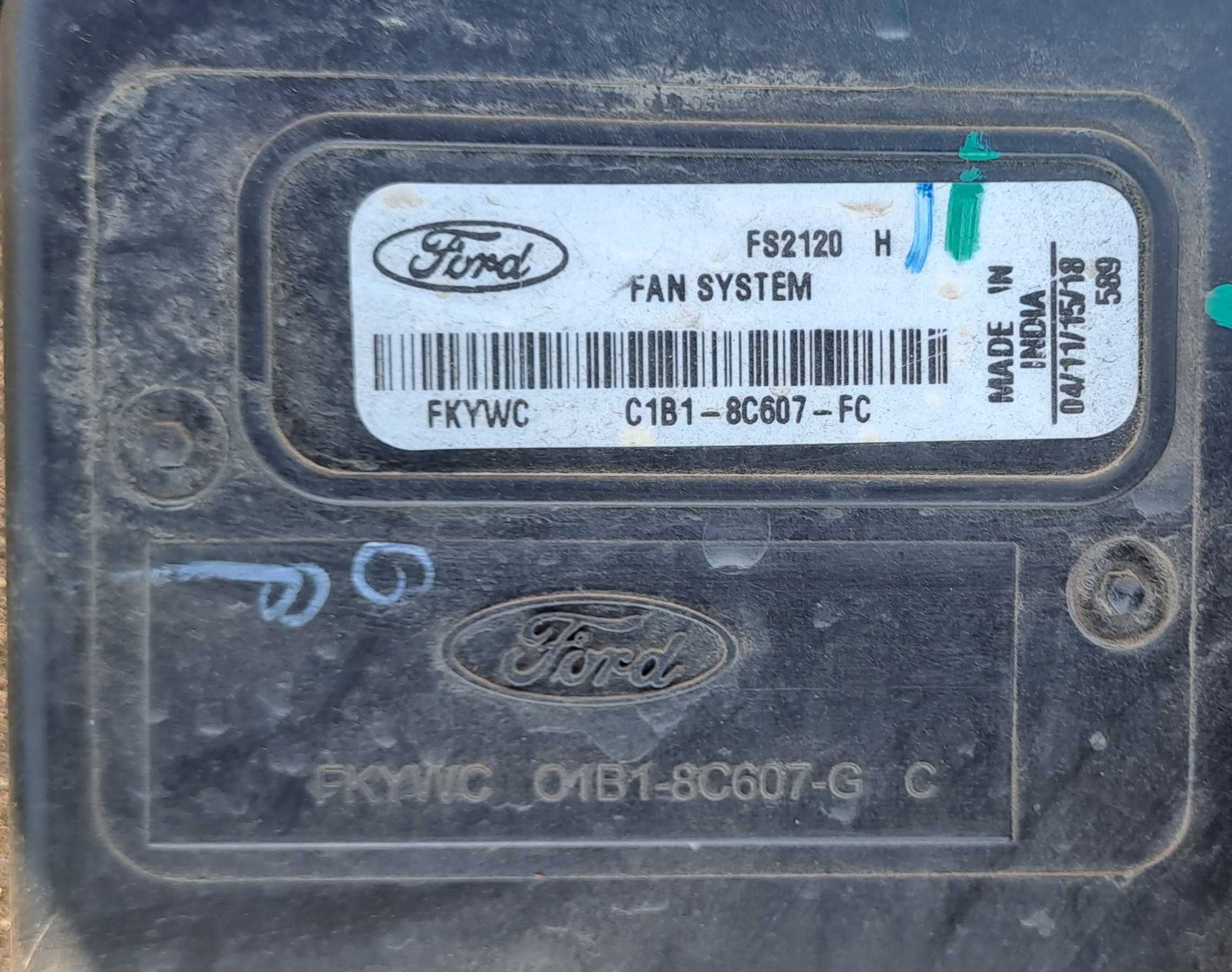 Перка с дифузьор VALEO от FORD ECOSPORT 2016Г 1.0 125к