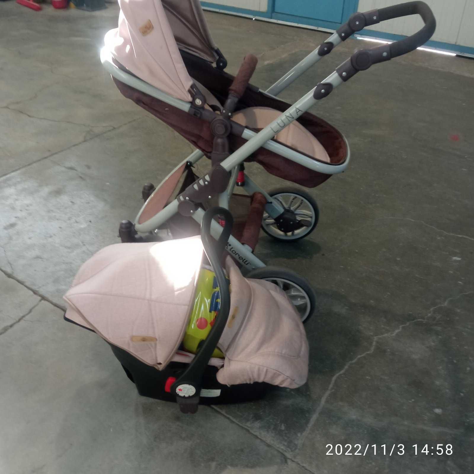 Детска количка Lorelli  с кош за новородено