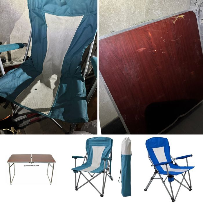 Стол и стулья туристические