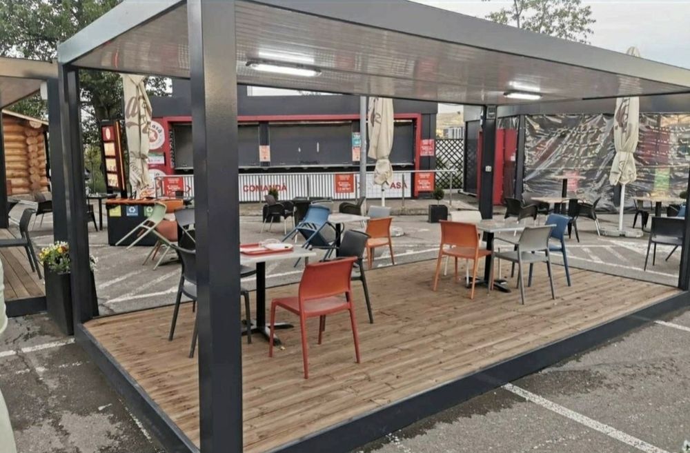 Container Terasa Vitrina Cafenea Magazin Fast-food Casa de vacanta