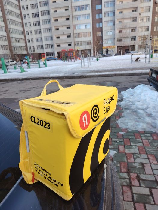 Термосумка Яндекс, доставка еды, Яндекс еда