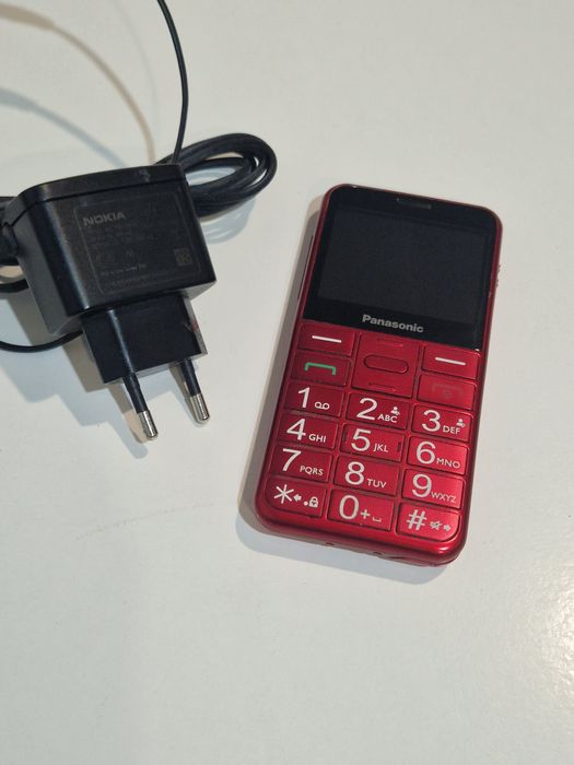 Super telefon cu butoane cu încărcător