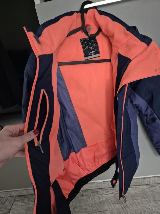 Geaca iarna ski zapada copii decathlon wedze 133 142 cm 10 ani