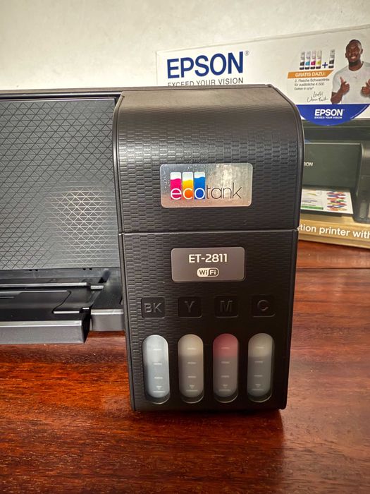 Мултифукнционален принтер Epson ET-2811, A4,  Wi-Fi, цветен