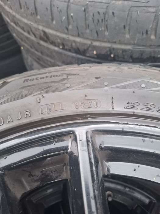 Jante cu anvelope volkswagen 5x112 R17