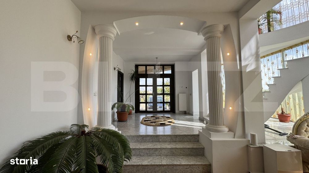 Vila de 469 mp utili, teren 1.200 mp cu garaj si piscina, Centura de N