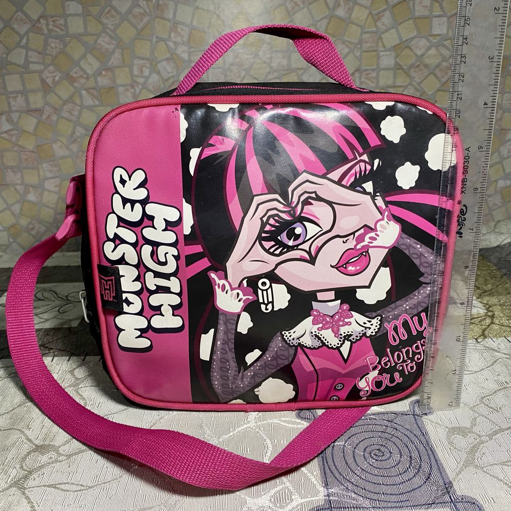 Цена за все! Брэнд.рюкзак и сумка для девочки.LOL,Monster High.Mattel.