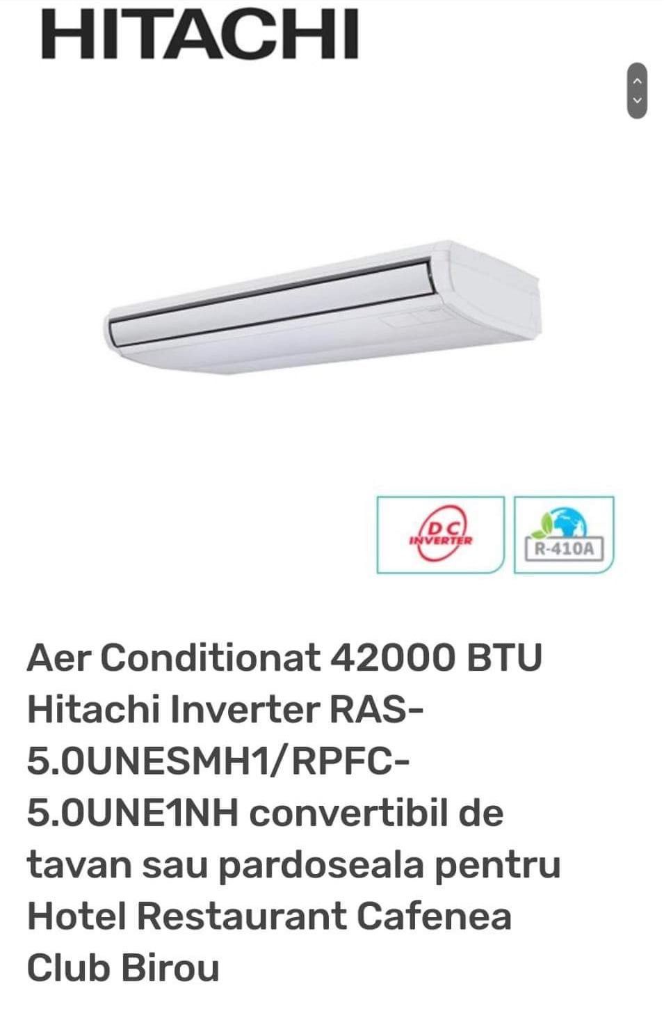 Aer Cobditionat 42000 btu Hitachi Inverter
