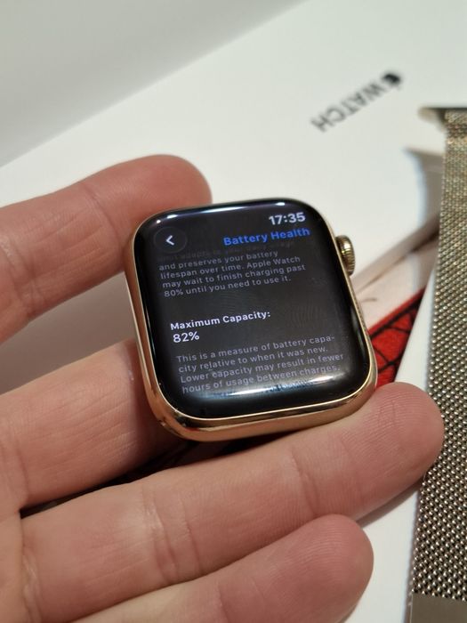 Ceas apple watch seria 8 45mm stainless steel safir