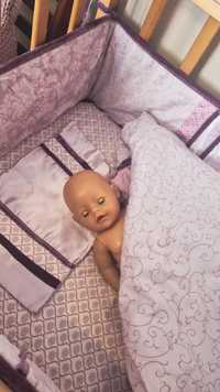 Бортики/одеяло/простыня для детской кроватки