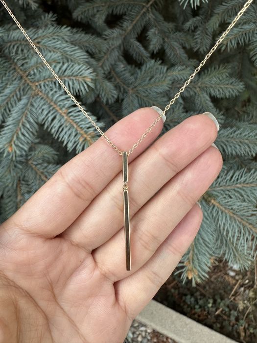 Золотое колье , подвеска