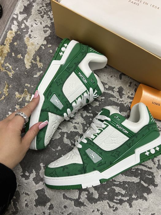 Adidasi Louis Vuitton Trainers ! Piele naturala!Poze reale !