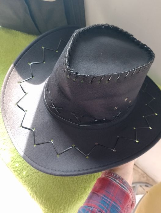 Palarie cowboy catifelat